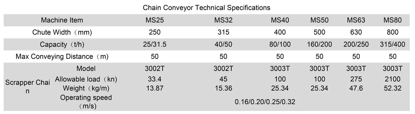 chain conveyor