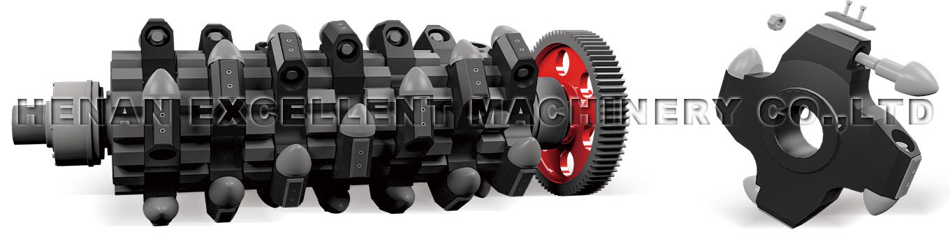 Primary Mineral Sizer Toothed Roller Primary Mineral Sizer Toothed Roller