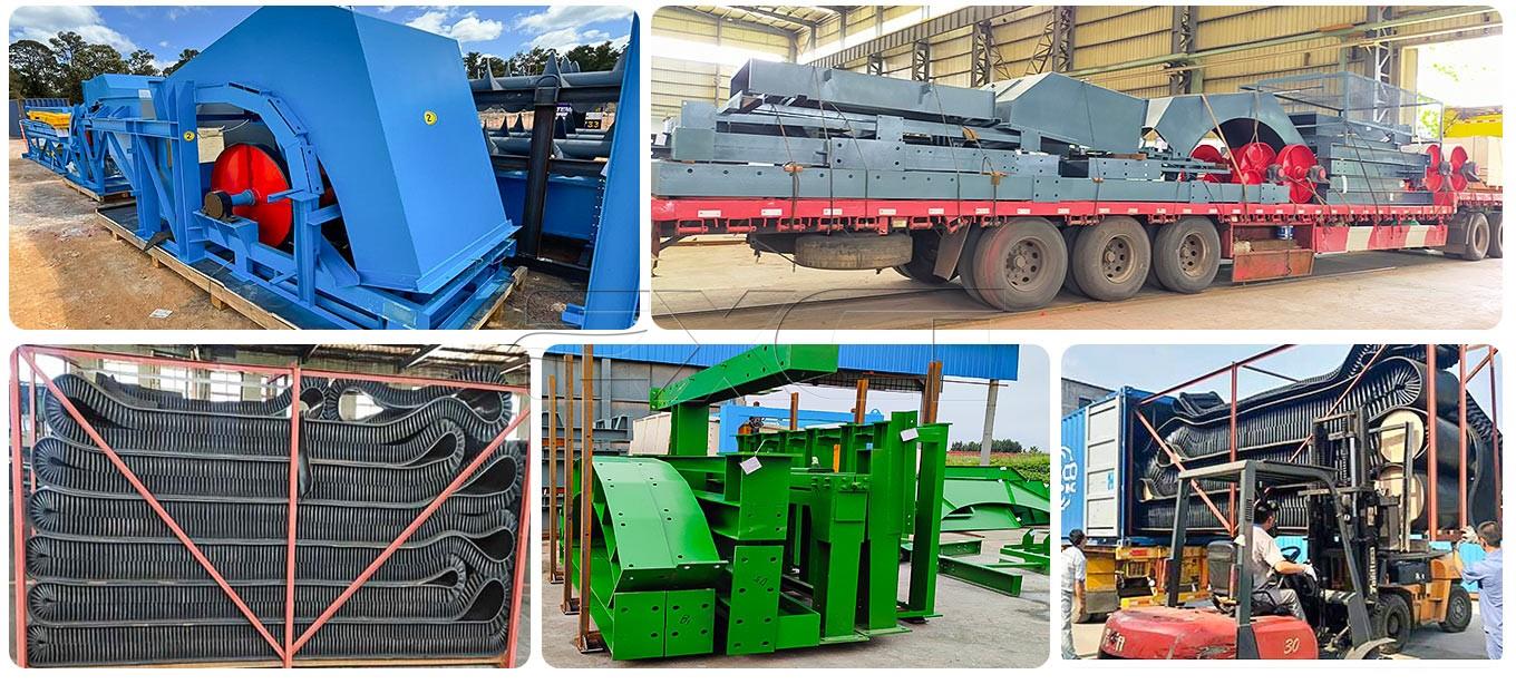 Coal Sidewall Belt Conveyor Package Delivery Coal Sidewall Belt Conveyor Package Delivery