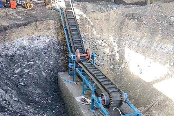 Sidewall Belt Conveyor For Coal factory